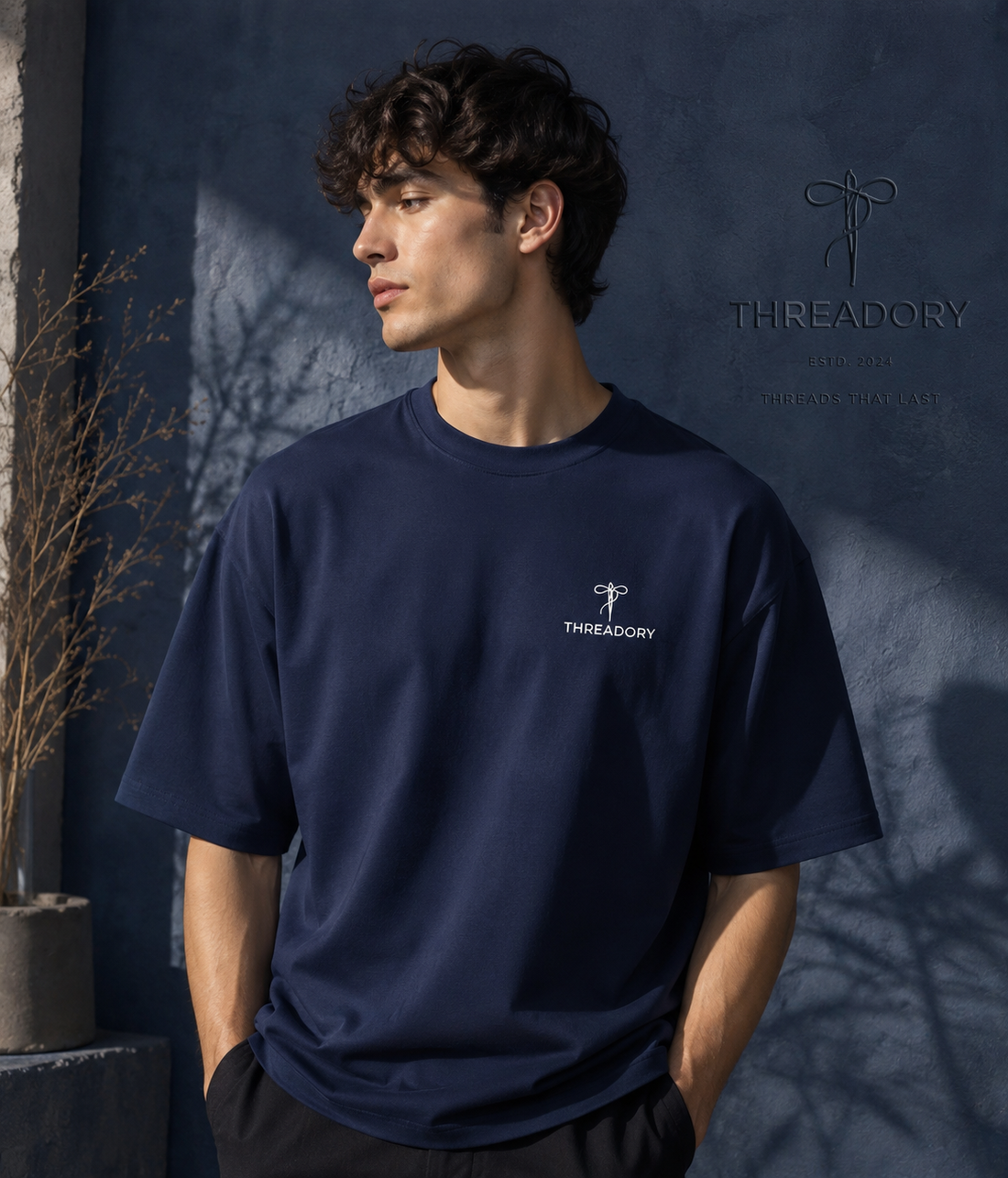 Men's Drop Shoulder T-Shirt – Stylish Casual Wear